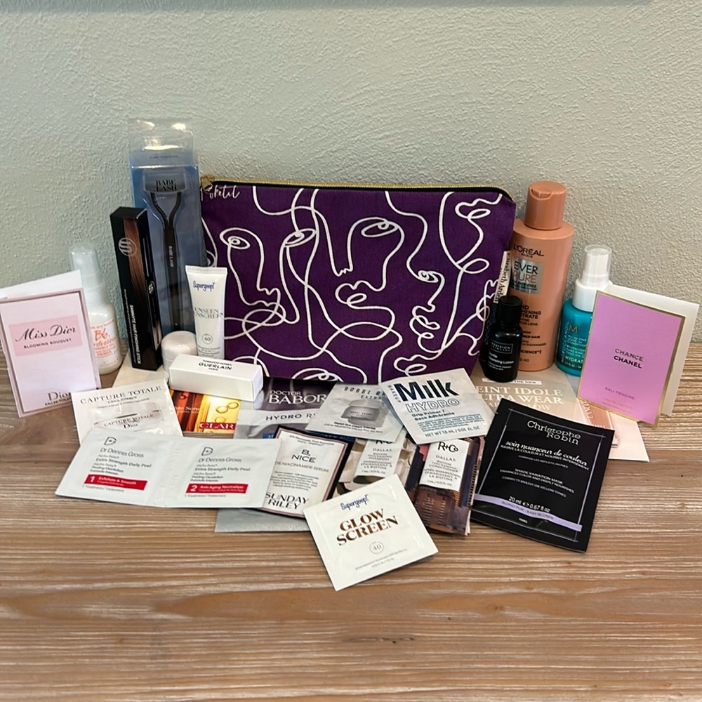 Beauty bag full of goodies!